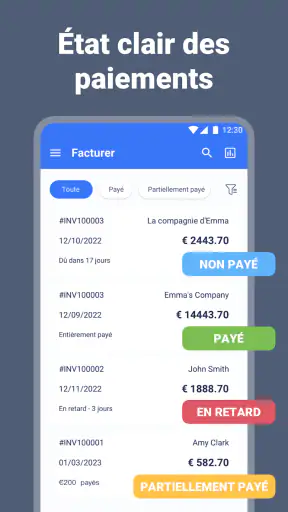 Facture - Invoice Maker Facile screenshot