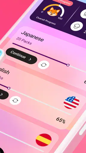 Iori Flashcards : Langues screenshot