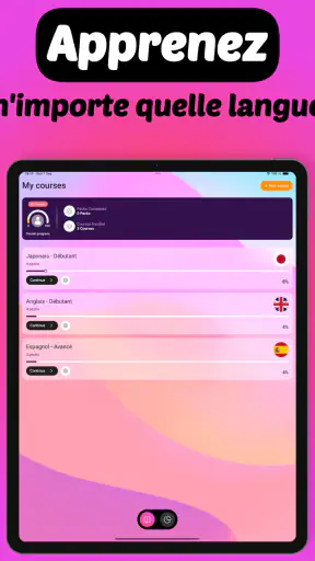 Iori Flashcards : Langues screenshot