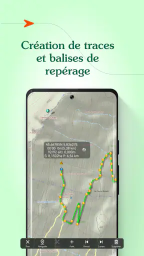 Iphigénie carte IGN hors ligne screenshot