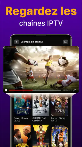 IPTV Lecteur - TV en direct screenshot