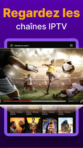 IPTV Lecteur - TV en direct screenshot