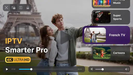 IPTV M3U8 TV Programme screenshot