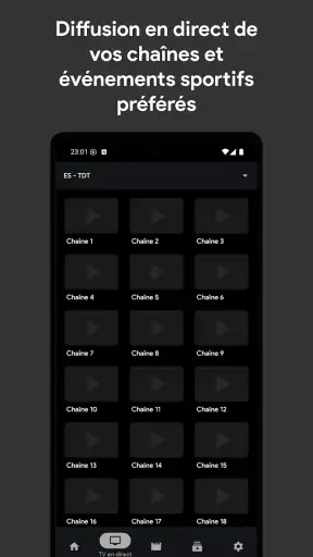 IPTV Pro Stream Player screenshot