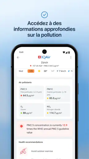 IQAir AirVisual | Qualité Air screenshot