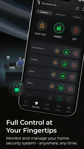 iRISCO screenshot