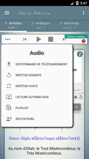 Islam: Le Coran en Français screenshot