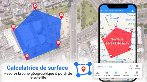 Itinéraire Carte La navigation screenshot