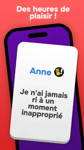 Je N'ai Jamais: Jeu de Soirée screenshot