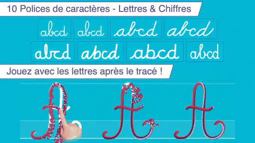 J'écris en cursive ! Ecole screenshot
