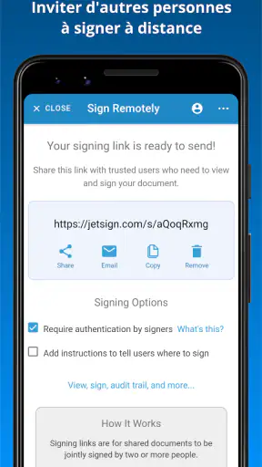 JetSign: Remplir et signer PDF screenshot