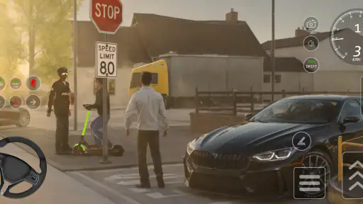 Jeu Conduite Automobile 2024 screenshot