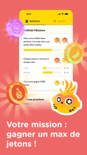 Jeu Couple & Quiz - LovBirdz screenshot