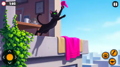 Jeu d'aventure pour petit chat screenshot