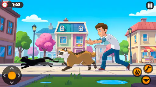 Jeu d'aventure pour petit chat screenshot