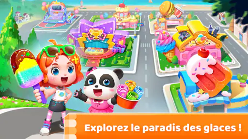 Jeu de Glace de Petit Panda screenshot