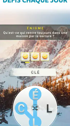 Jeu de Mots Croisés: Français screenshot