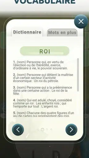 Jeu de Mots Croisés: Français screenshot