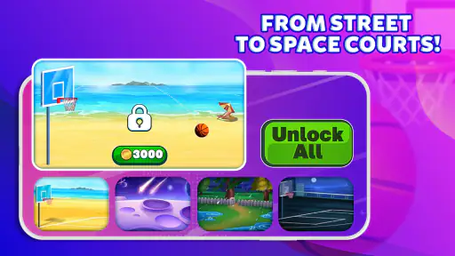 jeux de basket: cerceau tir screenshot