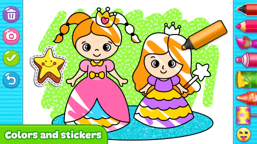 Jeux de coloriage screenshot