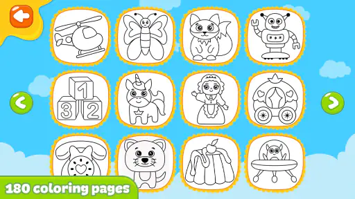 Jeux de coloriage screenshot