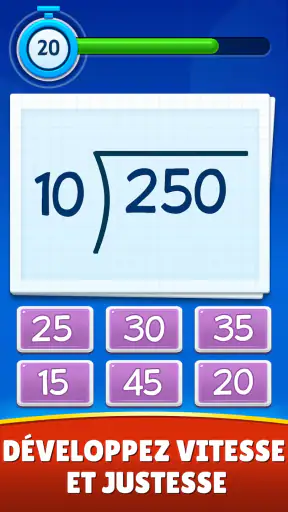 Jeux de math (français) screenshot