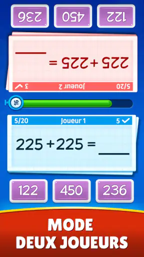 Jeux de math (français) screenshot