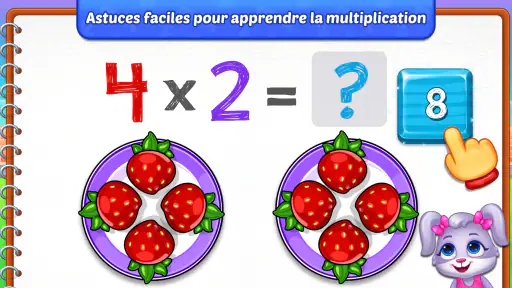 Jeux de multiplication enfants screenshot