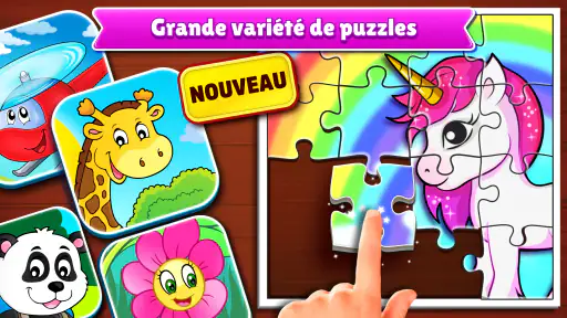Jeux de puzzle enfant âge 2-7 screenshot