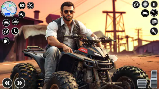 Jeux Moto de Gangsters Indiens screenshot