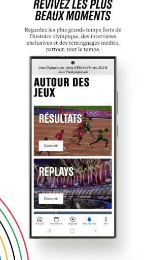 Jeux Olympiques : Sport & actu screenshot