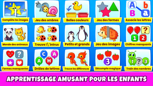 Jeux pour enfants: 3 à 7 ans screenshot