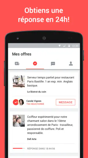 JOB TODAY - Offres d’emploi screenshot