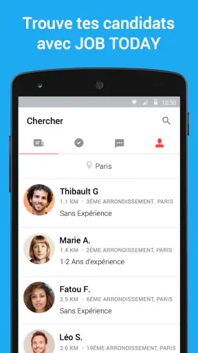 JOB TODAY - Offres d’emploi screenshot
