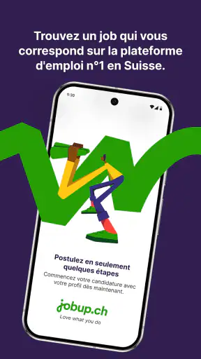 jobup.ch – Emplois en Romandie screenshot