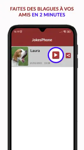Jokesphone-Blague Téléphonique screenshot