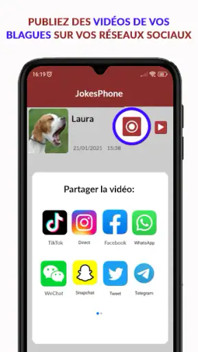 Jokesphone-Blague Téléphonique screenshot