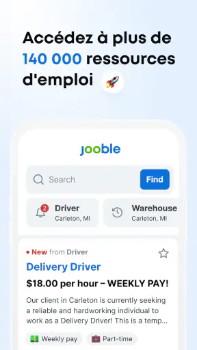 Jooble－Recherche D’emploi screenshot