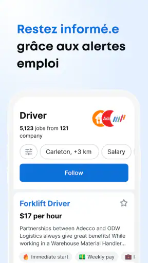 Jooble－Recherche D’emploi screenshot