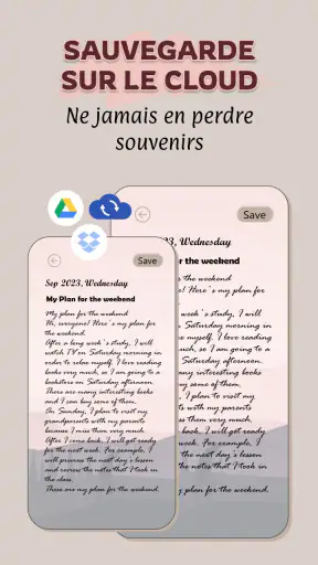 Journal Intime Avec Code screenshot