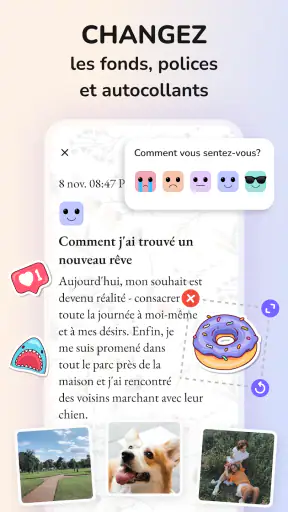 Journal Intime - Cahier Secret screenshot