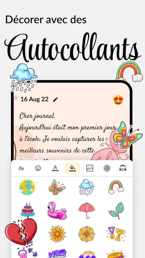 Journal Intime: Diary, Note screenshot