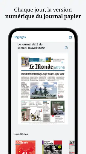 Journal Le Monde screenshot