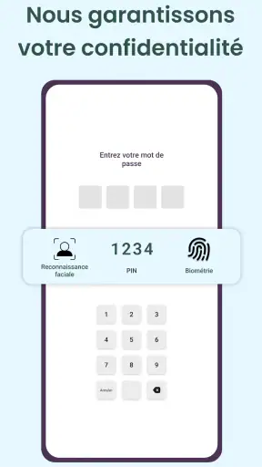 Journal Notes Avec Mot de Pass screenshot