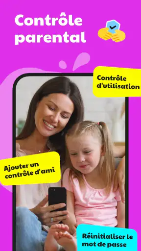 JusTalk Kids Messenger screenshot