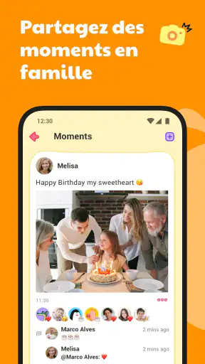 JusTalk Kids Messenger screenshot