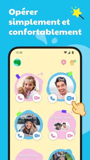 JusTalk Kids Messenger screenshot