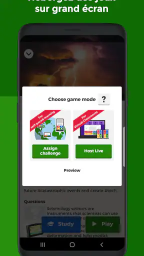 Kahoot! - Joue/crée des quiz screenshot