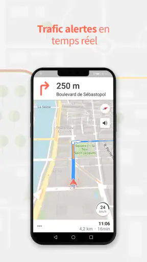 Karta GPS Hors Ligne, Trafic screenshot