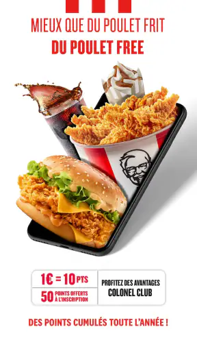 KFC France : Poulet & Burger screenshot